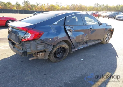 2020 Honda Civic Lx from USA, damaged, VIN 2HGFC2F6XLH549862
